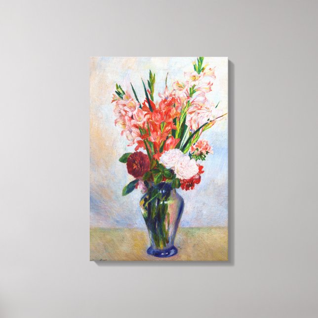 Toile Pierre-Auguste Renoir - Gladioli (Recto)