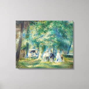 Toile Pierre-Auguste Renoir - La Fête à Saint-Cloud