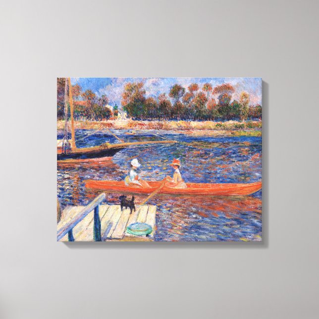 Toile Pierre-Auguste Renoir - La Seine à Argenteuil (Recto)