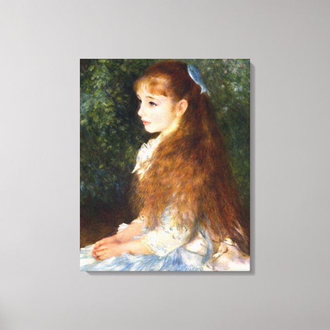 Toile Pierre Renoir - Irene Cahen d Anvers (Recto)