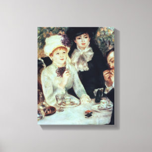 Toile Pierre un Renoir   l'extrémité du déjeuner
