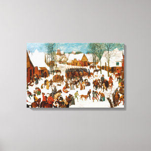 Toile Pieter Bruegel l'Ancien Massacre des Innocents
