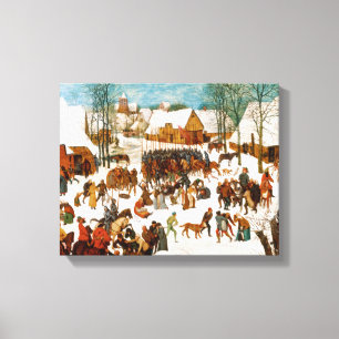 Toile Pieter Bruegel l'Ancien Massacre des Innocents