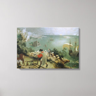 Toile Pieter Bruegel l'Ancien -Paysage Chute d'Icarus