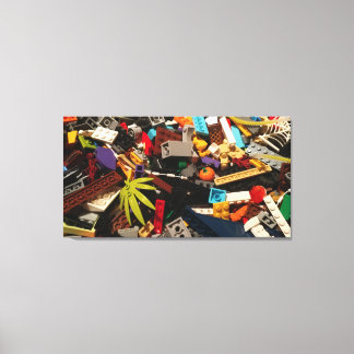 Toile Pile en brique