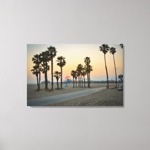 Toile Pilier des Etats-Unis, la Californie, Santa Monica
