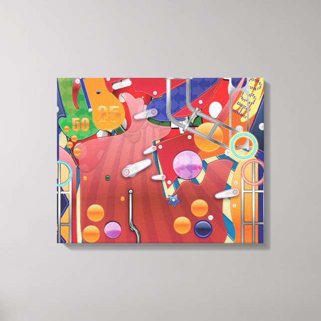 Toile Pinball (Recto)