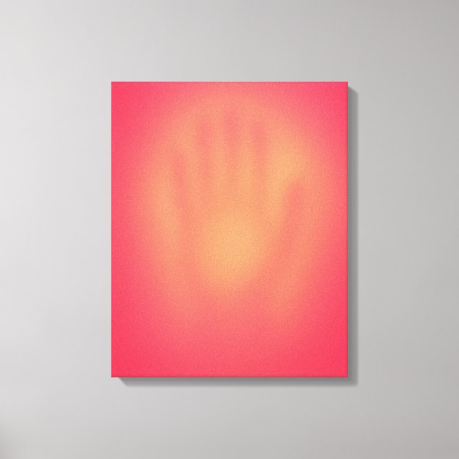 Toile Pink Hand (Recto)