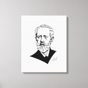 Toile Piotr Tchaïkovski