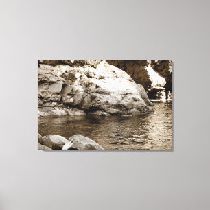 Toile Piscine d'arc-en-ciel