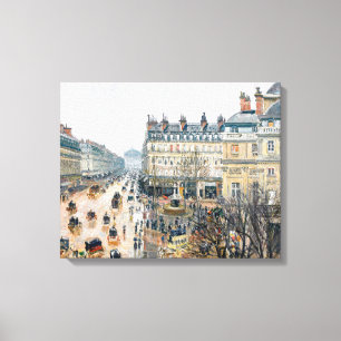 Toile Pissarro - Carré de théâtre français, Paris,