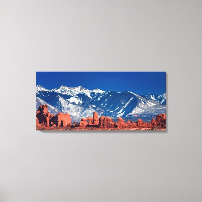 Toile Piste Rocheuse équilibrée (Recto)