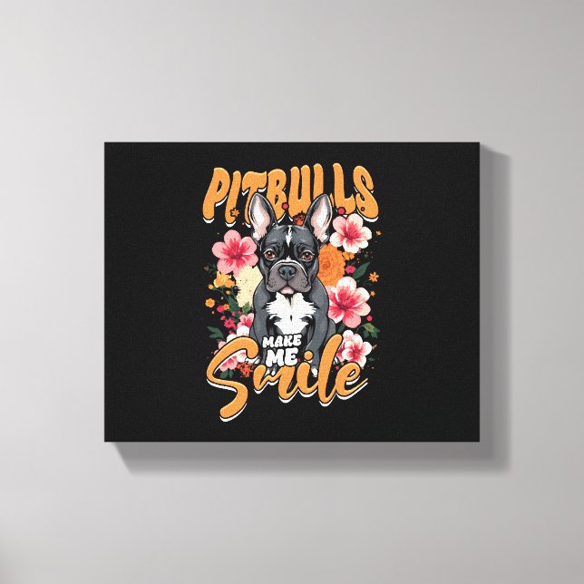 Toile Pitbull Pitbull (Recto)