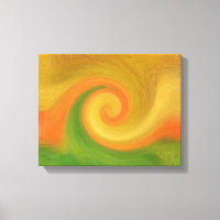 Pixel Abstrait Automne Swirl
