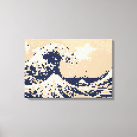 Pixel Tsunami 8 Bit Pixel Art