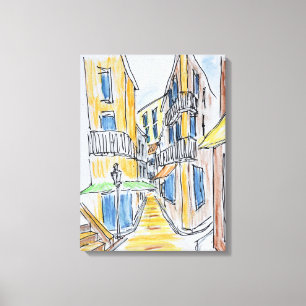 Toile Placette Abbe Robert Jarred Vieux Nice, France