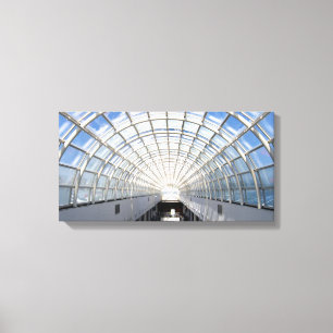 Toile Plafond en verre Blue Sky Skylight Window Art Phot