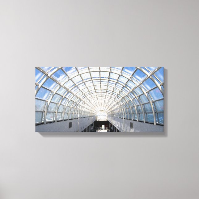Toile Plafond en verre Blue Sky Skylight Window Art Phot (Recto)