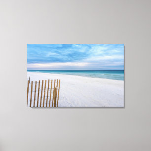 Toile Plage clôture matin Destin Floride Canvas