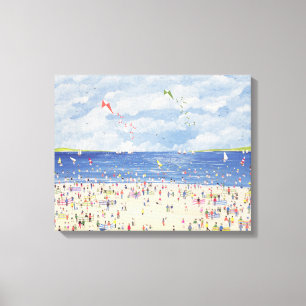 Toile Plage Cloud