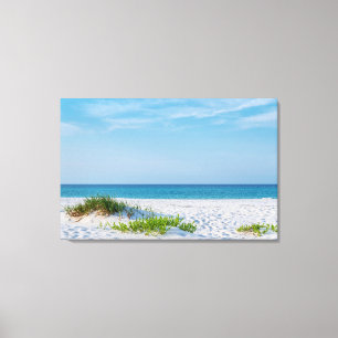 Toile Plage de sable blanc Plage de Floride