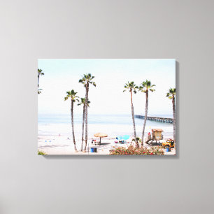 TOILE PLAGE DE SAN CLEMENTE, LA CALIFORNIE, ETATS-UNIS