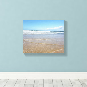 Toile Plage de Soulac Sur Mer   Le Bord De Mer Côtier En
