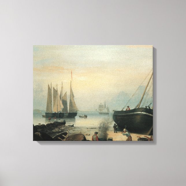 Toile Plage pour réparations, Duncan's Point, Gloucester (Recto)