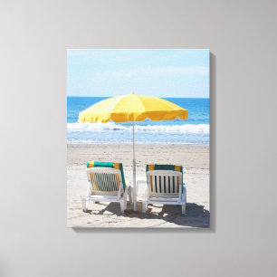 Toile Plage Transat vacances