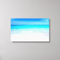 Plage tropicale avec mer turquoise