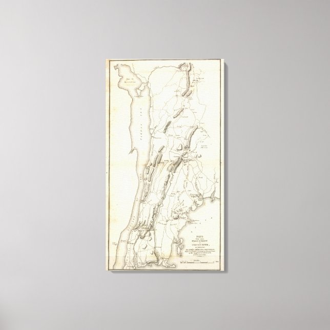 Toile Plaines blanches et armes (Recto)