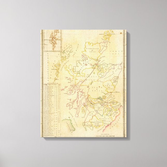 Toile Plan d'index 2 (Recto)