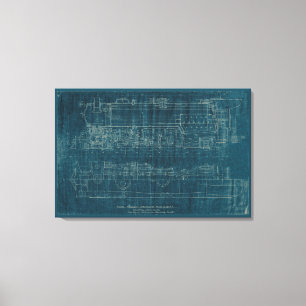 Toile Plan directeur du train I