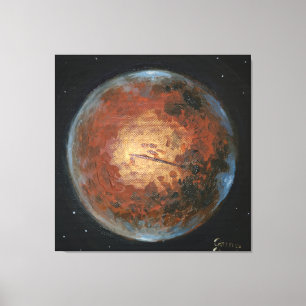 Toile Planète Mars