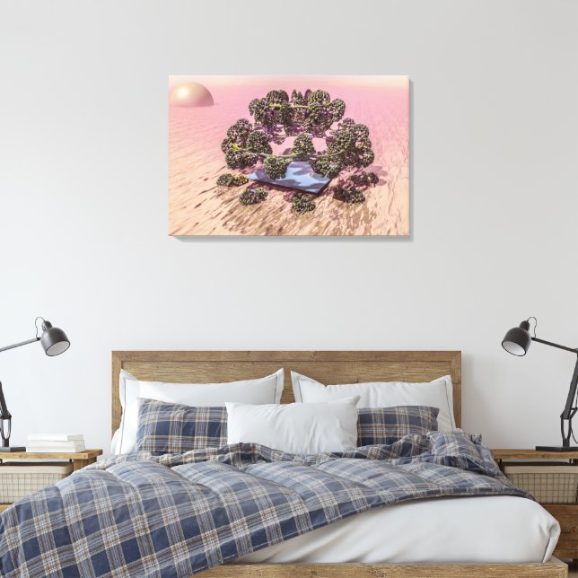 Toile Planète Mars. Aube (Insitu(Chambre))