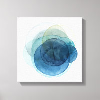 Planètes en évolution - Cercles d'aquarelle