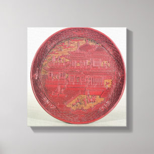 Toile Plat de laque, découpé