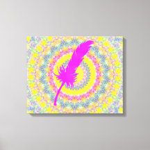 Plumes roses