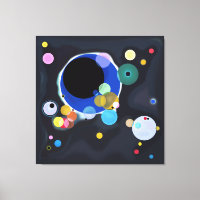 Plusieurs Cercles, Vassily Kandinsky en numérique