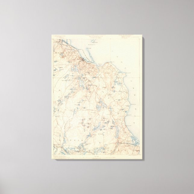 Toile Plymouth, Massachusetts (Recto)