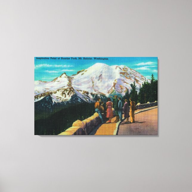 Toile Point d'inspiration à Sunrise Park (Recto)