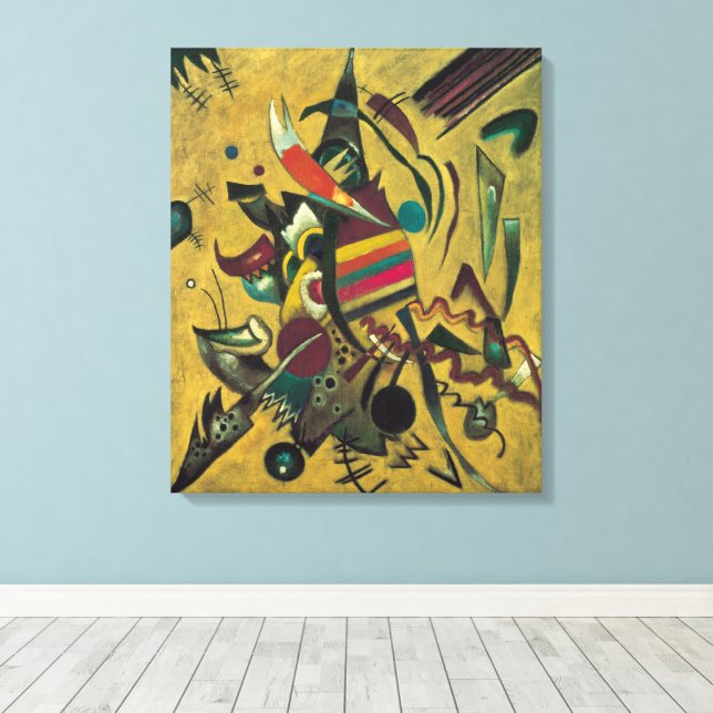 Toile Points de Wassily Kandinsky, Expressionnisme Vinta (Insitu (Plancher de Bois))