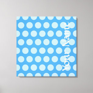 Toile Points Sky Blue Marocain Moods