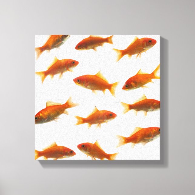 Toile Poisson d'or (Recto)