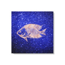 Poisson Rouge Marine Océan Vie Rose Rose Or1