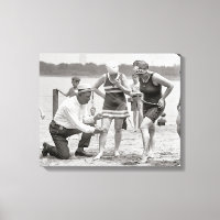 Police de la Plage, 1922. Photo ancienne