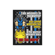 Police Trojan Warrior Je Suis La Tempête