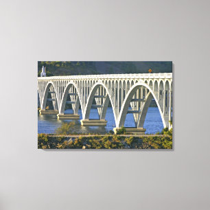 Toile Pont commémoratif Patterson autoroute 101 sur