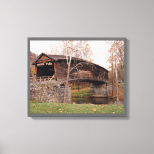 Toile Pont couvert