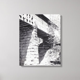 Toile Pont couvert